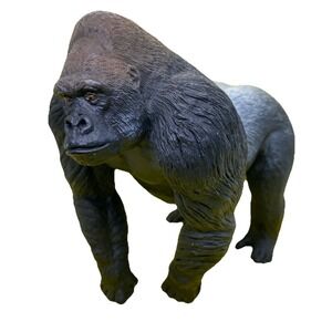 Safari LTD Silverback Gorilla Figure Retired 2007 Animal